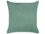 Coussin décoratif YUZURI Vert émeraude - Doré - Vert