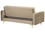 3-Sitzer Sofa ABERDEEN Beige - Gold