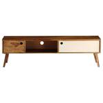 TV-Schrank D408 Braun - Massivholz - 30 x 40 x 140 cm