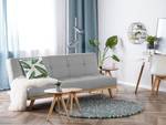 3-Sitzer Sofa FROYA Grau - Hellgrau - Eiche Hell