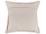 Coussin décoratif HENTEPE Beige - Noir - Fibres naturelles - 45 x 12 x 45 cm