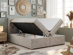 Boxspringbett ALDA Breite: 140 cm - H3 - Textil