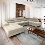 Ecksofa CASONE R-S Creme - Ecke davorstehend rechts