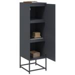 Highboard DE6966 Grau - Metall - 39 x 123 x 36 cm