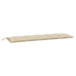 Gartenbank-Auflage 3004873-2 Beige - Tiefe: 180 cm