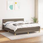 Boxspringbett 3017288-16 Taupe - Breite: 180 cm