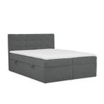 Boxspringbett Addison Graphit - Breite: 160 cm