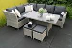 Lounge Classic Sitzgruppe Dining 3in1