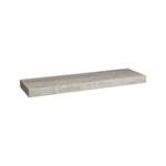 Farbe Wandregal Eiche 60 cm grau