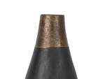 Vase décoratif EMONA Noir - Doré - Céramique - 19 x 53 x 19 cm
