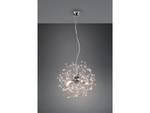 LED Pendelleuchte dimmbar Chrom 55cm