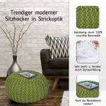 Pouf Sitzpouf Bodenkissen Puff Hocker Grün