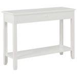 Console 297705 Blanc - Métal - Bois/Imitation - 35 x 80 x 110 cm