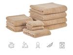 Handtuch MITIARO 9-tlg Beige - Anzahl Teile im Set: 9