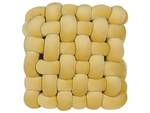 Coussin décoratif SIRALI Jaune moutarde - Jaune