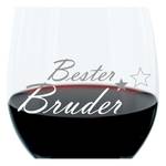 Bester Gravur-Weinglas Bruder