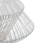 Rattan, Tischleuchte, H33 wei脽,