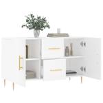 Sideboard DE952 Weiß - Holzwerkstoff - 36 x 60 x 100 cm