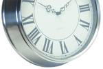 Horloge murale design THE VINTAGE. Blanc - Verre - 35 x 35 x 9 cm