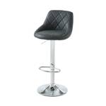 Lot de 2 tabourets de bar MATT Noir