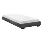 Lit Solingen Rembourré Matelas Noir - Profondeur : 90 cm