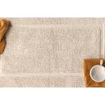 Badematte William Beige - Textil - 60 x 1 x 90 cm