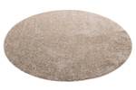 Hochflorteppich Fanny Beige - Sandbraun - 80 x 80 cm