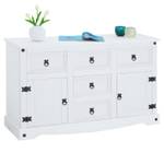 Buffet RURAL Blanc - Bois massif - 125 x 76 x 40 cm