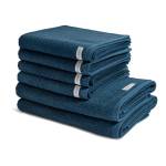 Selection Handtuch-Set (6-teilig) Blau