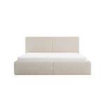 Polsterbett Doppelbett Sarria Slim Beige - Breite: 152 cm