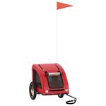 Remorque vélo pour chien 3028682 Rouge - 53 x 53 x 124 cm