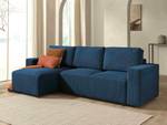 Ecksofa LIVY Indigoblau