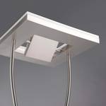 LED Deckenfluter HELIA Silber - Metall - 57 x 198 x 57 cm