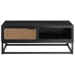 Couchtisch D291 Schwarz - Massivholz - 60 x 35 x 90 cm