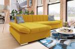 Ecksofa Montana Premium Gelb - Ecke davorstehend links