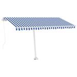 Avent rétractable 3006544-2 Bleu - 300 x 1 x 400 cm