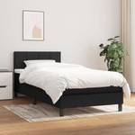 Boxspringbett 3017287-10 Schwarz - Breite: 100 cm