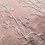 Housse de coussin Madelin Rose vieilli