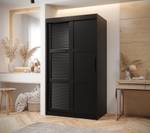 ARMOIRE À PORTES COULISSANTES ZALUZJA Largeur : 100 cm - Noir