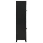 Armoire à casiers 294428-2 Noir - Profondeur : 45 cm