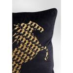 Coussin motifs chevaux Polyester - Multicolore