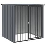 Hundehütte 172347 Schwarz - Metall - 103 x 109 x 110 cm