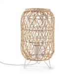 Lampe à poser Yoki en rotin naturel Beige - Rotin - 18 x 31 x 18 cm