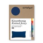 Kissenbezug Knitted Jersey Nachtblau - 40 x 4 x 80 cm