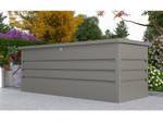 Gartenbox TOMASO Grau - Metall - 68 x 62 x 165 cm