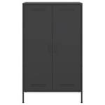 Highboard DE9152 Schwarz - Metall - 39 x 113 x 68 cm