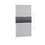 2 x Plissee Rollo grau 90x210 cm 90 x 210 cm