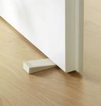Türstopper, 2 Stück, beige Farbe, WENKO Beige - Kunststoff - 4 x 2 x 10 cm