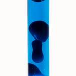 Lampe à Lave Magma YVONNE Noir - Bleu - Verre - Métal - 13 x 37 x 13 cm
