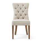 Chaise Balmoral Dining Chair FlandFlax Beige - Textile - 55 x 99 x 67 cm